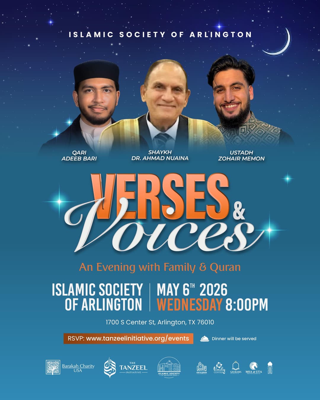 Verses & Voices Flyer