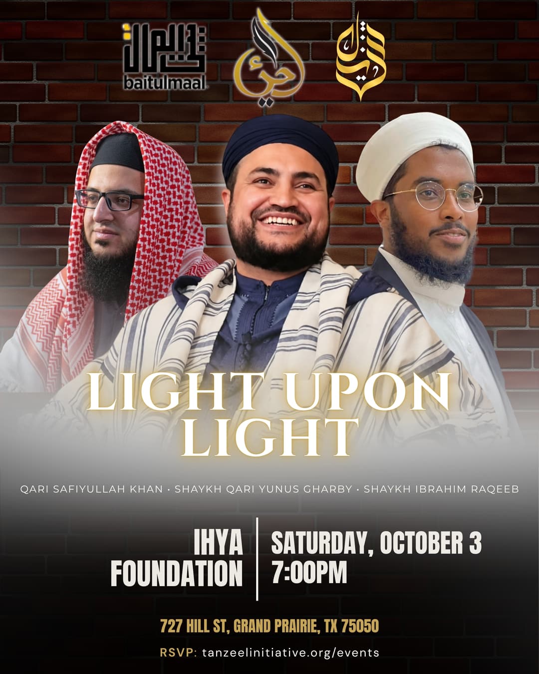 Light Upon Light Flyer